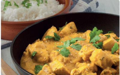 Recette : poulet au curry
