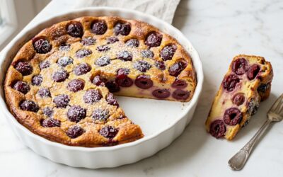 Recette : clafoutis à la cerise