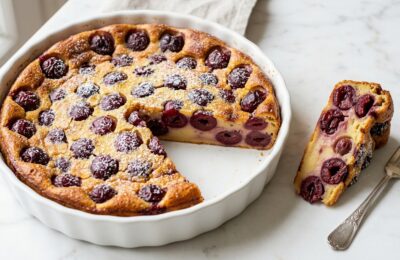 Recette : clafoutis à la cerise
